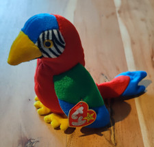 TY Beanie Baby Papagei Jabber