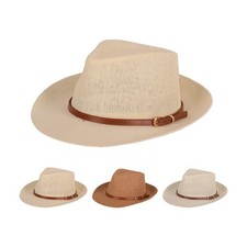Panamahut stroh fedora breite - panamahut,