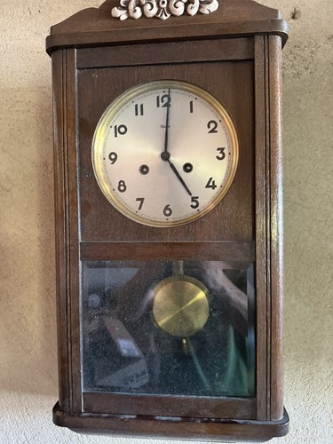 Antike wanduhr pendeluhr - wanduhr,