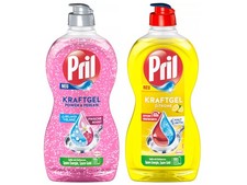PRIL Kraftgel 1x Power & Perlen Granatapfel & Orangenblüte & 1x Zitrone 2x 450ml