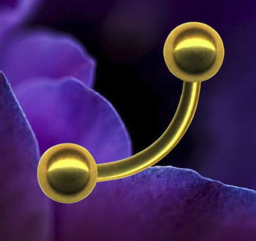 Piercing banana with internal - banana,