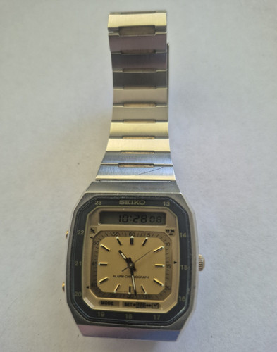 Seiko alarm chronograph - chronograph, quarz