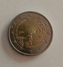 2 Euro Münze 2020 Deutschland 50 Jahre Kniefall von Warschau 