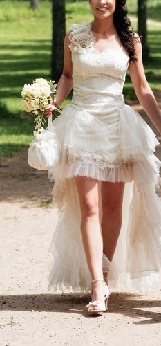 Brautkleid gold creme gr - gold, /