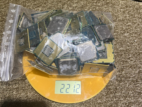 Cpu schrott kg goldpins - cpu,