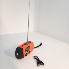 Solarradio mit Kurbel 5000 mAh Notfall Wetterradio Solarradio Dynamo
