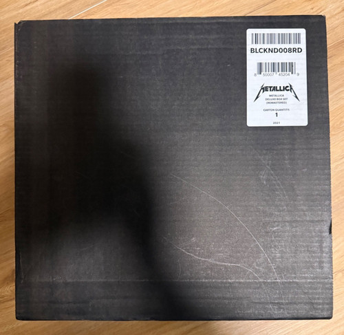 Metallica black album box - metallica,