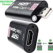 HDMI USB 2.0 1080P HD Video Capture Card Grabber Record for PS4 Game Live-Stream