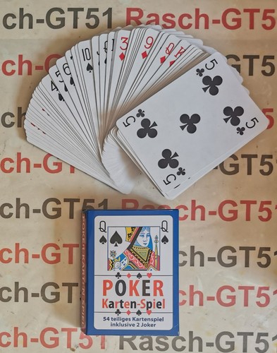 Pokerkarten set x 54 - x,