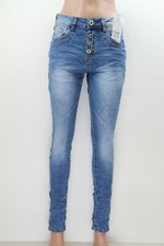 JEWELLY High Waist Damen Jeans Denim JW2299