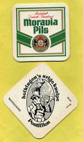 Bierdeckel kronenbrauerei - bierdeckel,