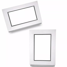 Premium Kunststoff Fenster Festverglasung Wintergarten Festelement 2 3 fach Weiß