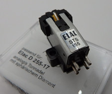 Elac STS 155 Tonabnehmer System 1/2" + neue analogis Diamant Nadel D 255-17