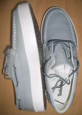 Orig.Timberland Mens Newport Bay Halb-Sport-Segelschuhe Leinen grau 40 7 Sneaker