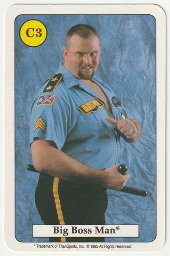 Big boss man 1993 - big, •
