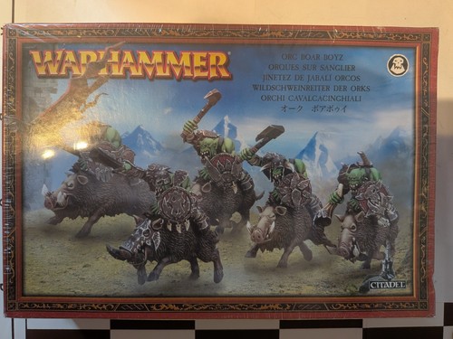Warhammer orc boar boyz box - orc,