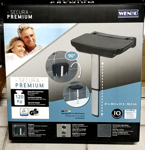 Wenko secura dusche - klapp, sitz