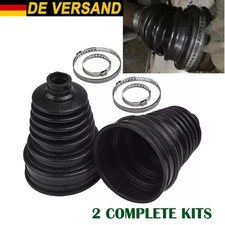 2 X Achsmanschette Faltenbalg Antriebswelle Universal Gelenksatz Manschette DE