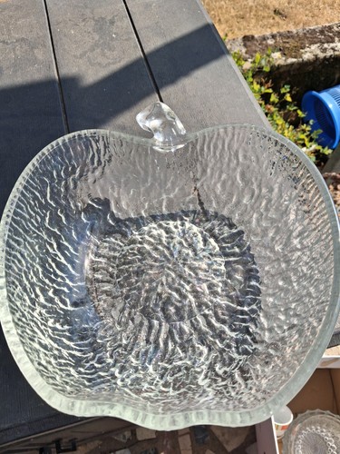 Glasschale apfelform - glasschale,