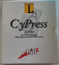 ATARI ST - CyPress Die Textverarbeitung. OHNE DISKETTEN - NUR HANDBUCH + KARTON