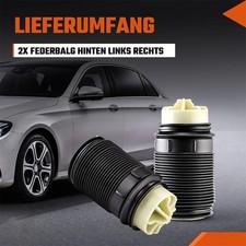 2X Luftfeder Federbalg Hinten