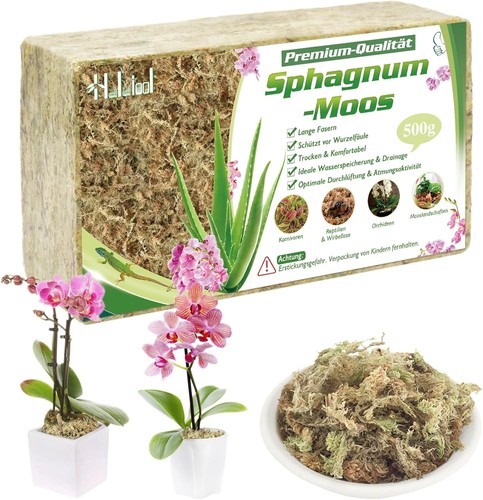 500g sphagnum moos - sphagnum,