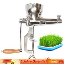 Manuelle Weizengras Entsafter