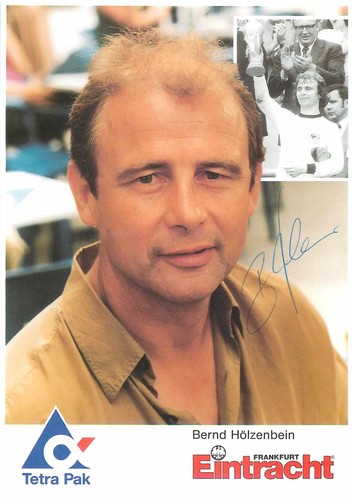 Autogramm bernd hölzenbein - bernd,