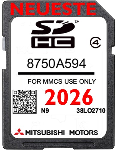 Mitsubish navigation karten - sd,