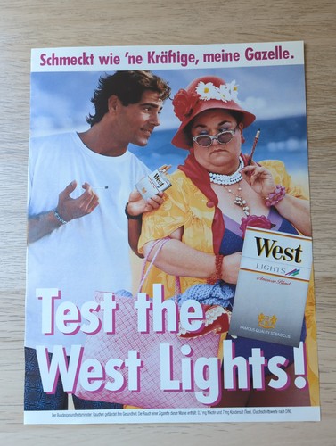 West zigaretten - 5x,