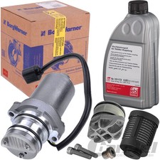 BorgWarner HALDEX PUMPE + FILTER + FEBI ÖL passend für AUDI A3 8P VW 4motion 4x4