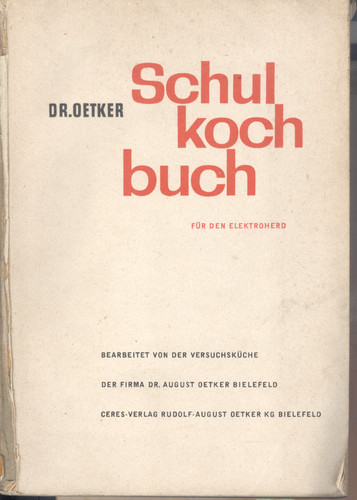 Oetker schulkochbuch - dr.,