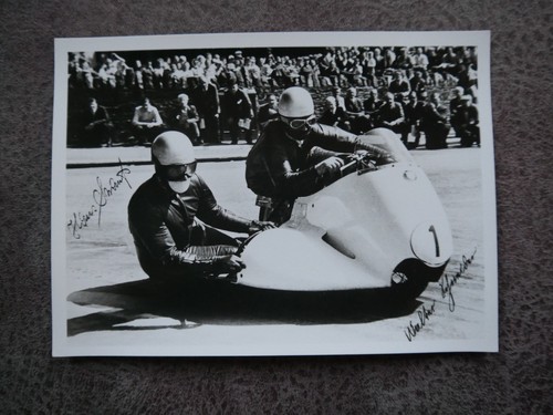 Autogrammkarte bmw rs - autogrammkarte, ak