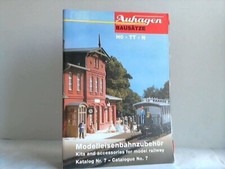 Modelleisenbahnzubehör. Kits and accessories for model railway. Katalog Nr. 7 - 