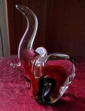 Elefant Murano Glas  braun ca. 14 cm ***TOP***