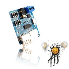 MP3 mini module 3W TF card