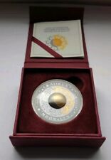 Kasachstan 2023 🇰🇿 Ai-Kun / Mond-Sonne 🌜 500 Tenge, Black-Proof, Silber