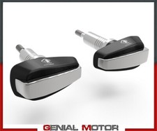 Rahmenschutz DUCABIKE SCHWARZ-SILBER für Ducati STREETFIGHTER V4 / V4S 2020 2022