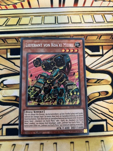 Yugioh lieferant von koa - lieferant, koa'ki