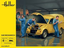 Heller 82756 Car Mechanics 2 in 1:24 Figuren Bausatz Neu in OVP