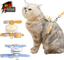 Katzen geschirr set mit leine - katzen,