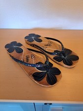 Buffalo Holz Pantoletten