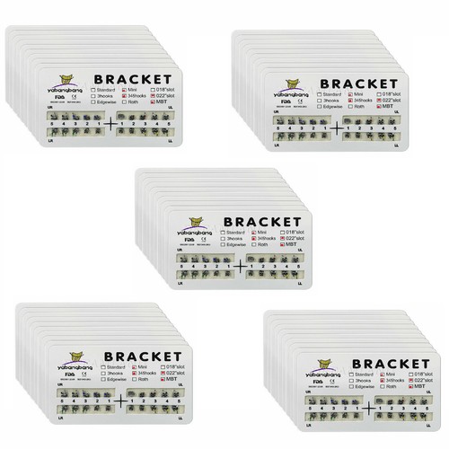 50x dental orthodontic metal - orthodontic,