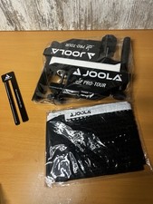 Joola Unisex – Erwachsene Post-Set Pro Tour Tischtennisnetz, Schwarz, 152cm