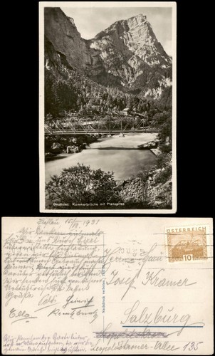 Ansichtskarte johnsbach admont - ansichtskarte, johnsbach-admont