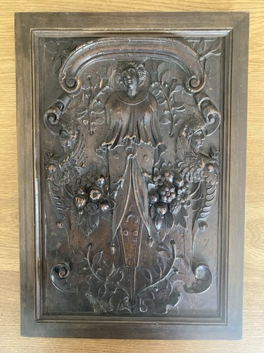 Wunderschönes holz relief - holz,