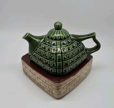 Teekanne Stövchen Gerz Keramik W- Germany Top 