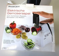 Elektrische Gemüseraspel Küchenreibemaschine Gemüseschneider  Gemüsehobel NEU
