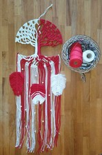 Makramee Lebensbaum tree of