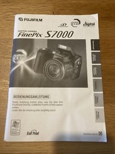 Bedienungsanleitung Fujifilm Digital Camera FinePix S7000 S-7000 s7000